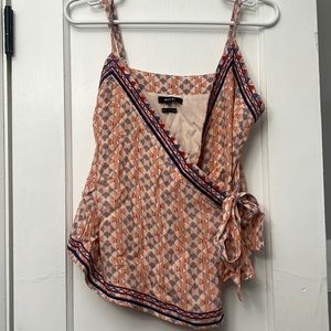 Miss me wrap top